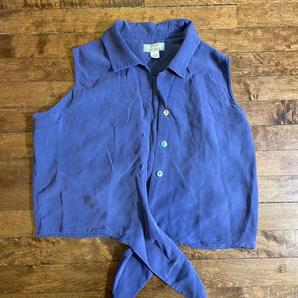 Tommy Bahama silk top